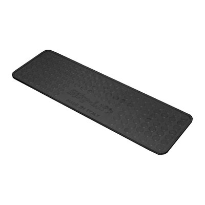 Black rubber; Optional anti-skid mat for universal motorcycle lift use; Dimensions: 50cm x 16.5cm