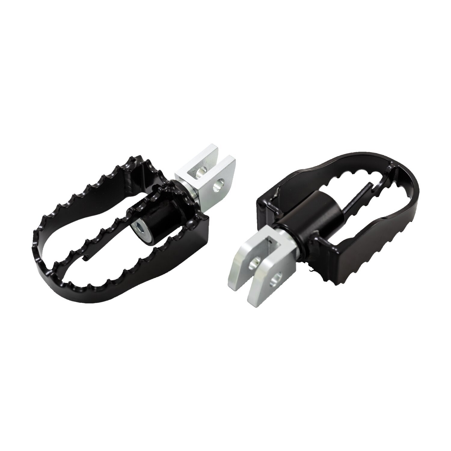 Burly, MX style rider foot pegs