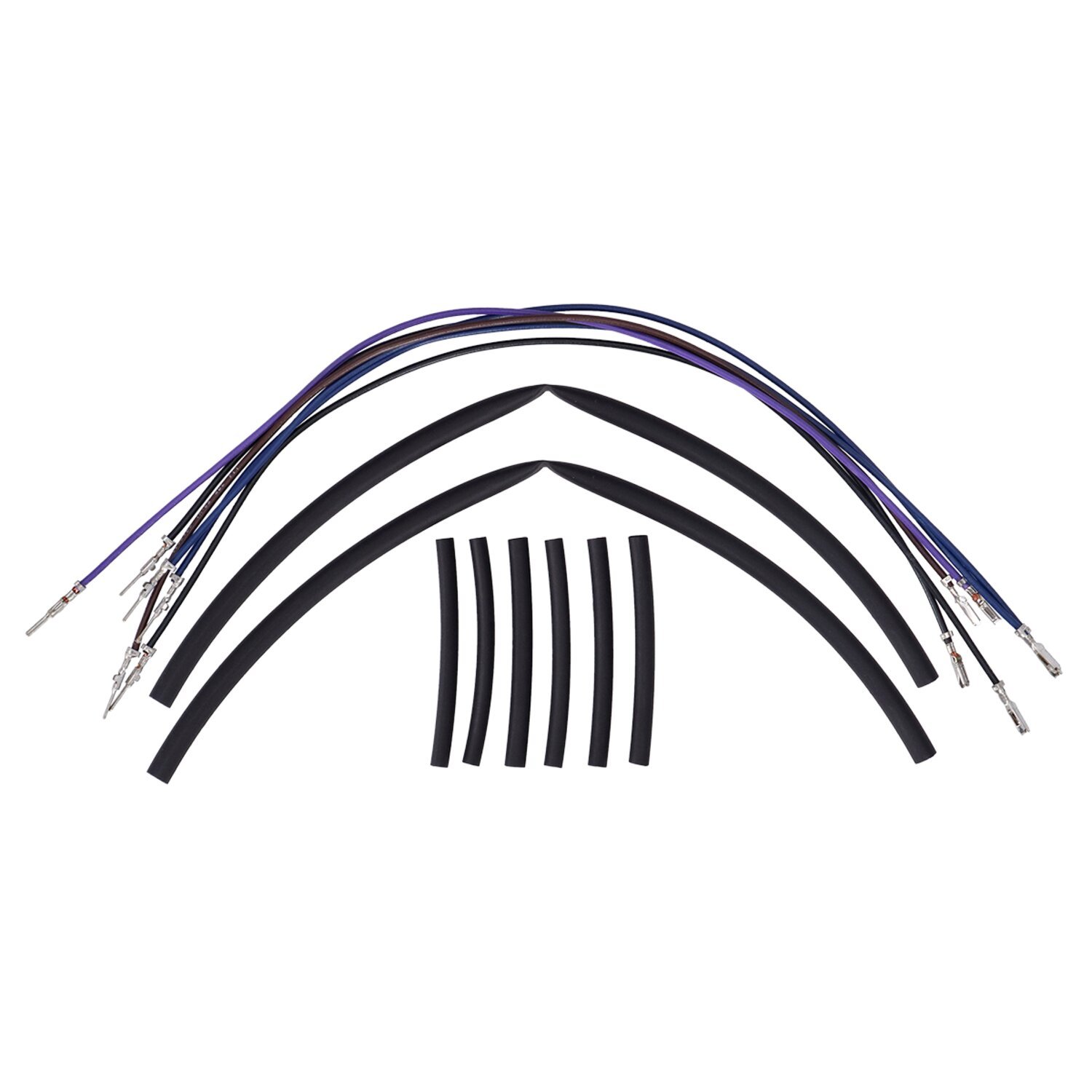 NAMZ, front turn signal wiring extension kit. +12"