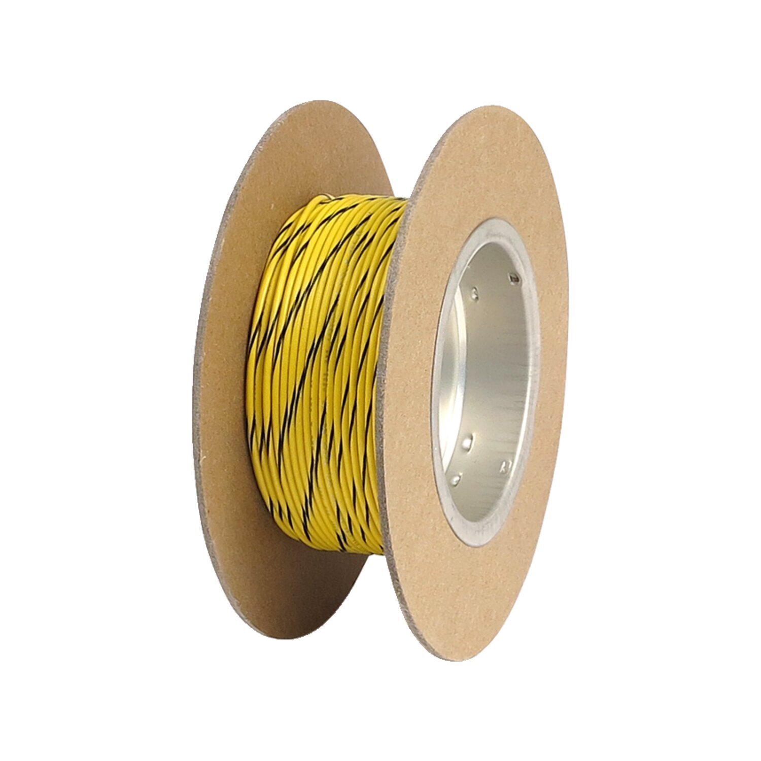 NAMZ, wire on spool. 18 gauge, 100ft, Yellow, black