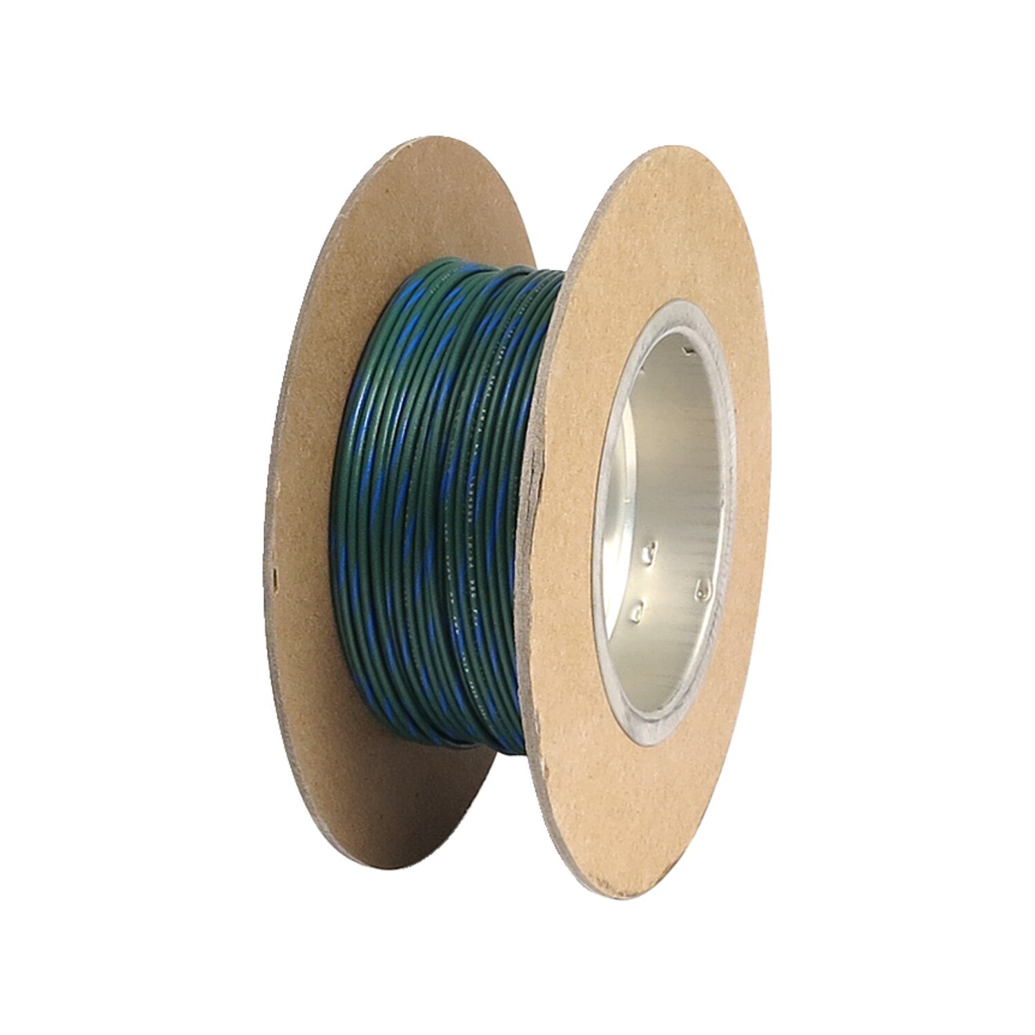 NAMZ, wire on spool. 18 gauge, 100ft, Green, blue