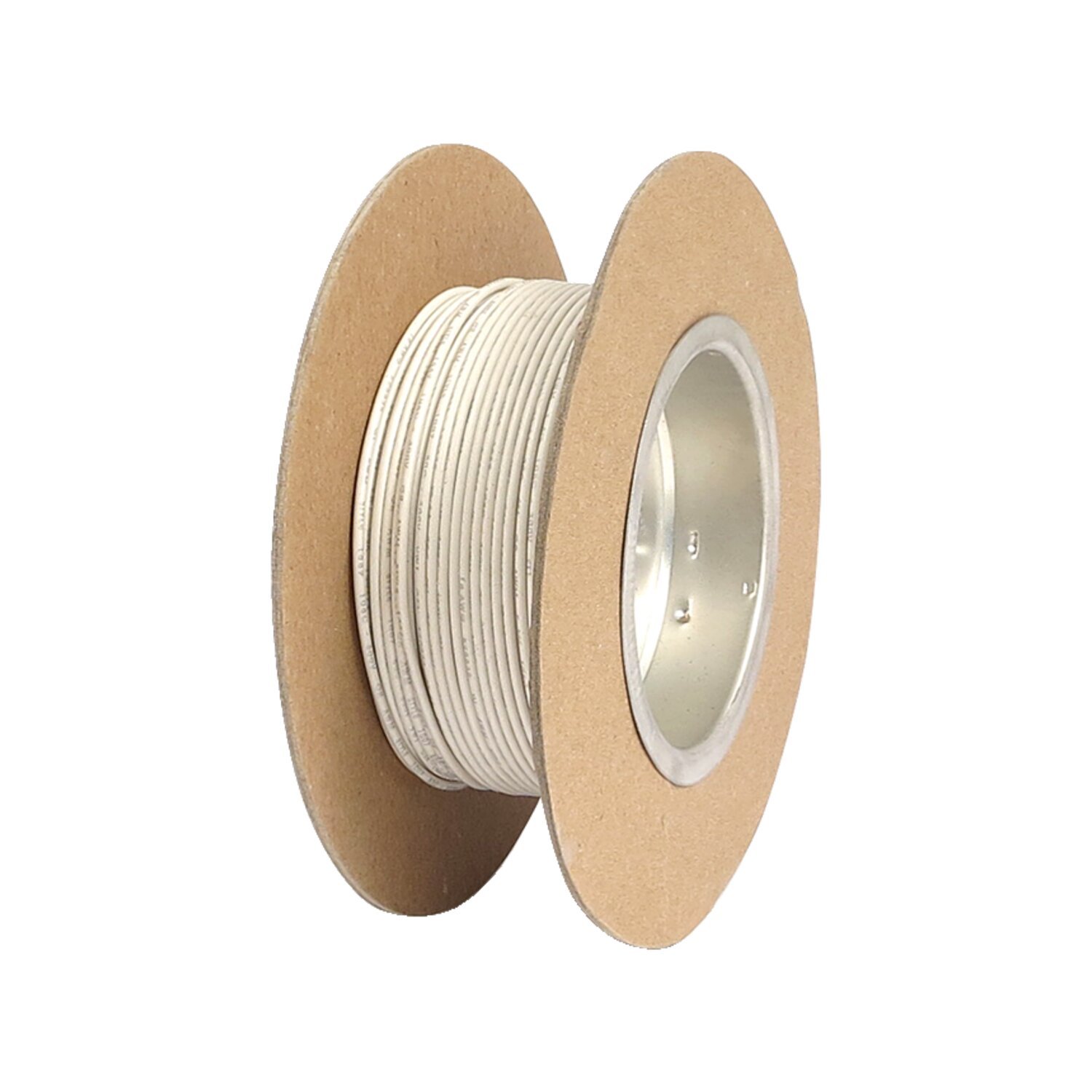 NAMZ, wire on spool. 18 gauge, 100ft, White