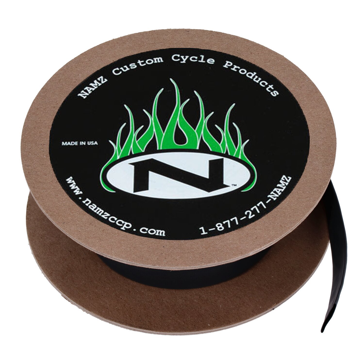 NAMZ, heat shrink tube. 25ft roll, 3/4" (19mm