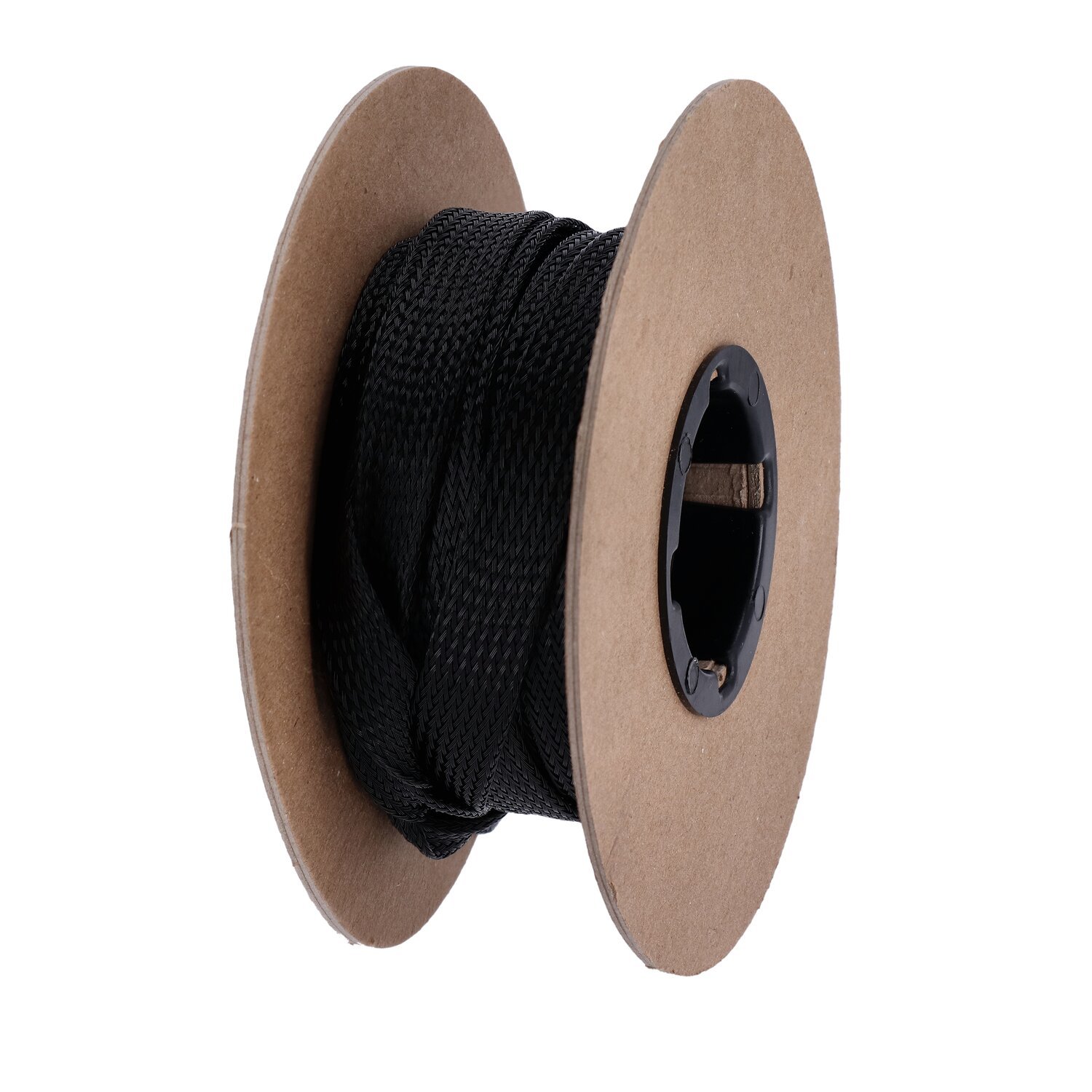 NAMZ, braided flex sleeving. Black, 3/4" (19mm) ID