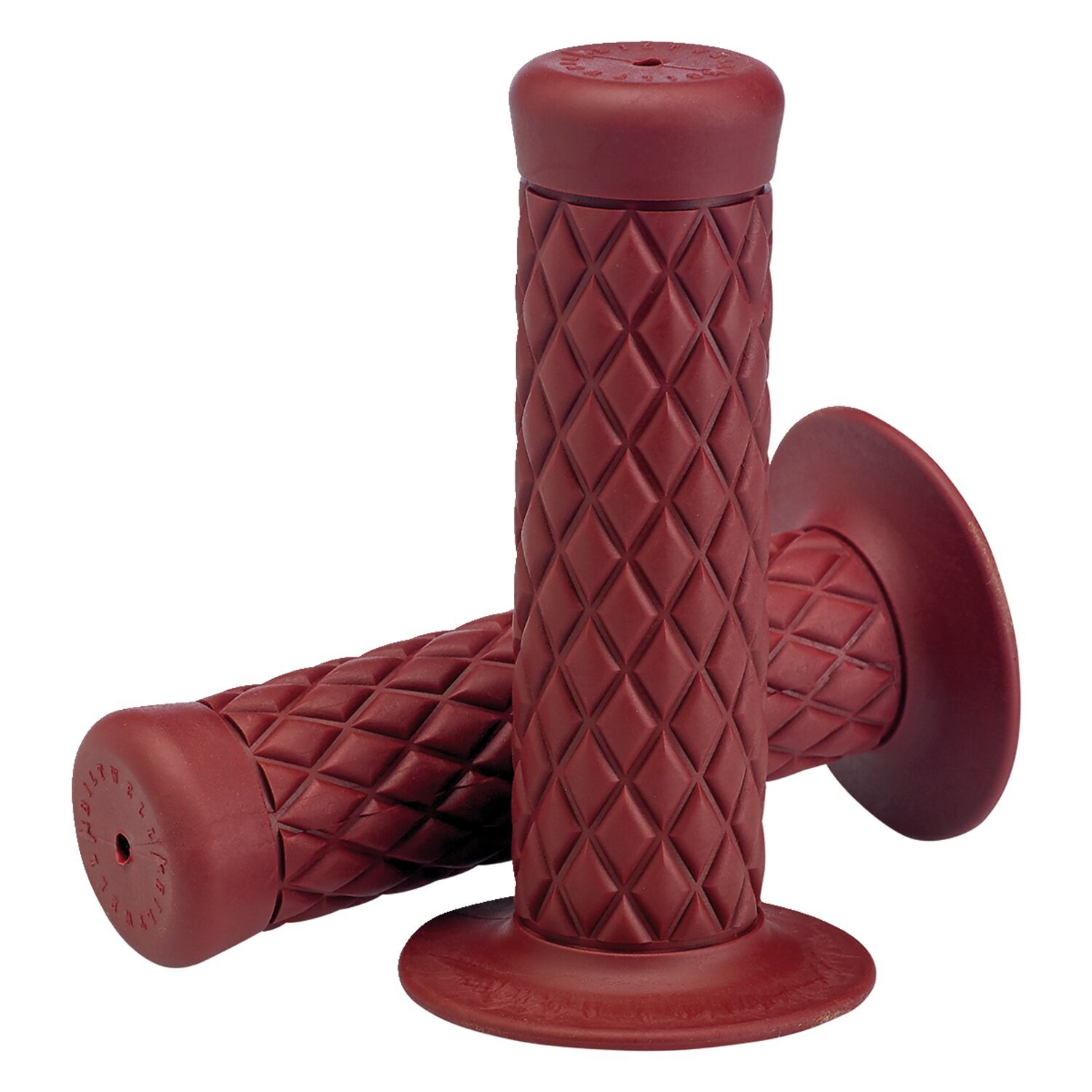 Biltwell 1" TPV grips Thruster oxblood, Red