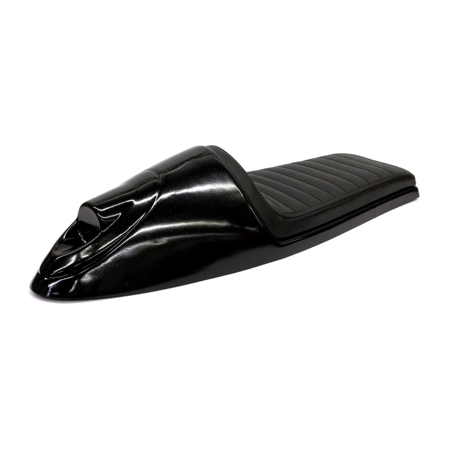 C-Racer universal Long Classic A seat, Black, Plain