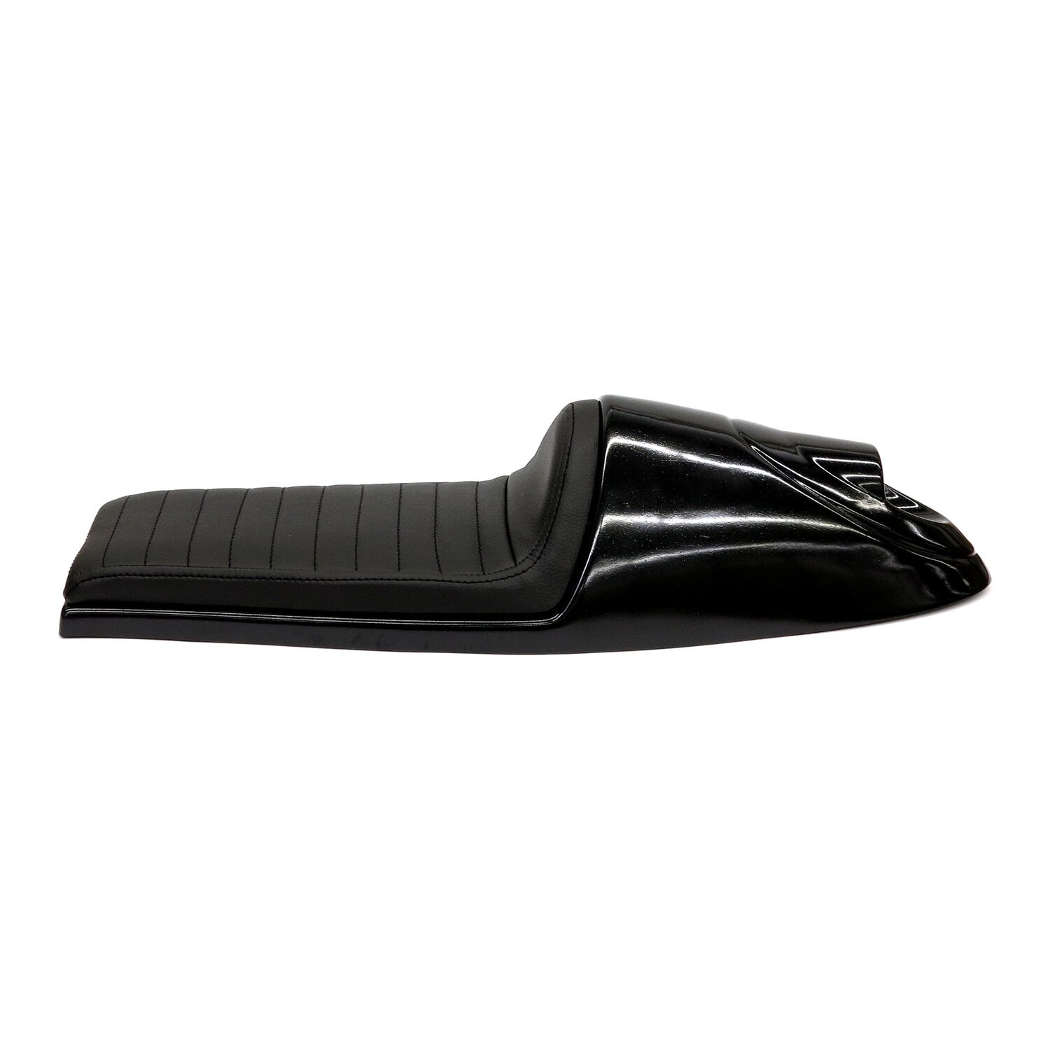 C-Racer universal Long Classic A seat, Black, Plain