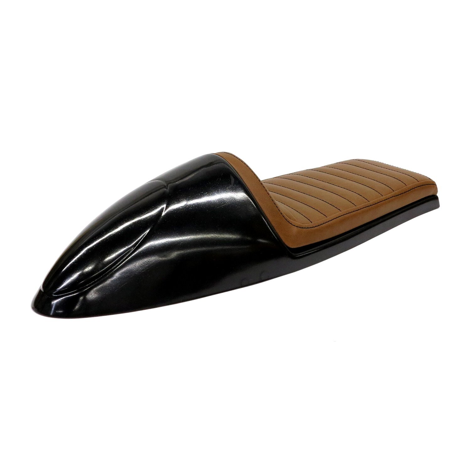 C-Racer universal Long Classic C seat, dark brown, Plain
