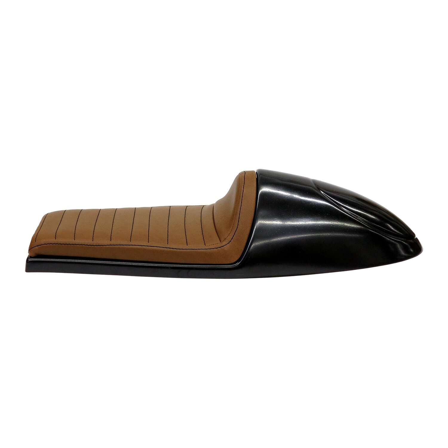 C-Racer universal Long Classic C seat, dark brown, Plain