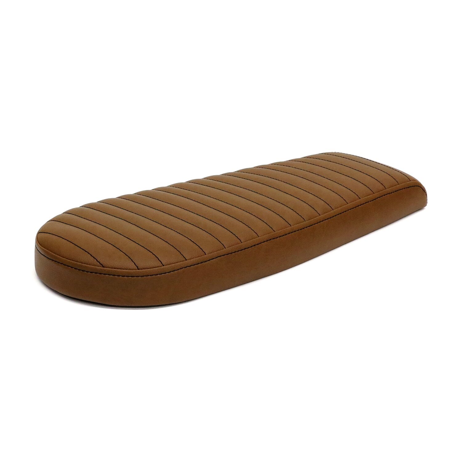 C-Racer, Scrambseat scrambler seat, dark brown, Plain
