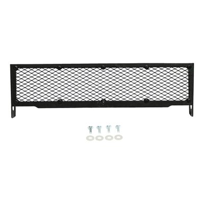 Manufactured from black unpainted ABS plastic with a metal mesh. Easy to trim or drill and can be painted in any desired color scheme. Requires a custom installation. Sold without brackets or hardware.