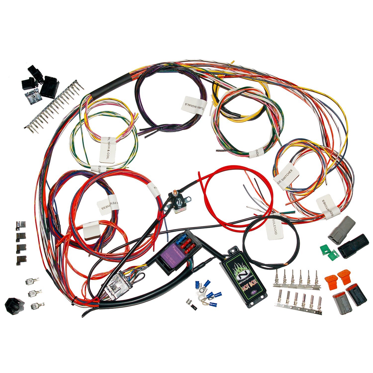 NAMZ, complete custom bike main wiring harness