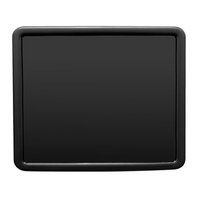 Universal windscreen / racing front number plate for either road or track use. Manufactured from black unpainted ABS plastic. Easy to trim or drill and can be painted in any desired color scheme. Requires a custom installation. Sold without brackets or hardware.