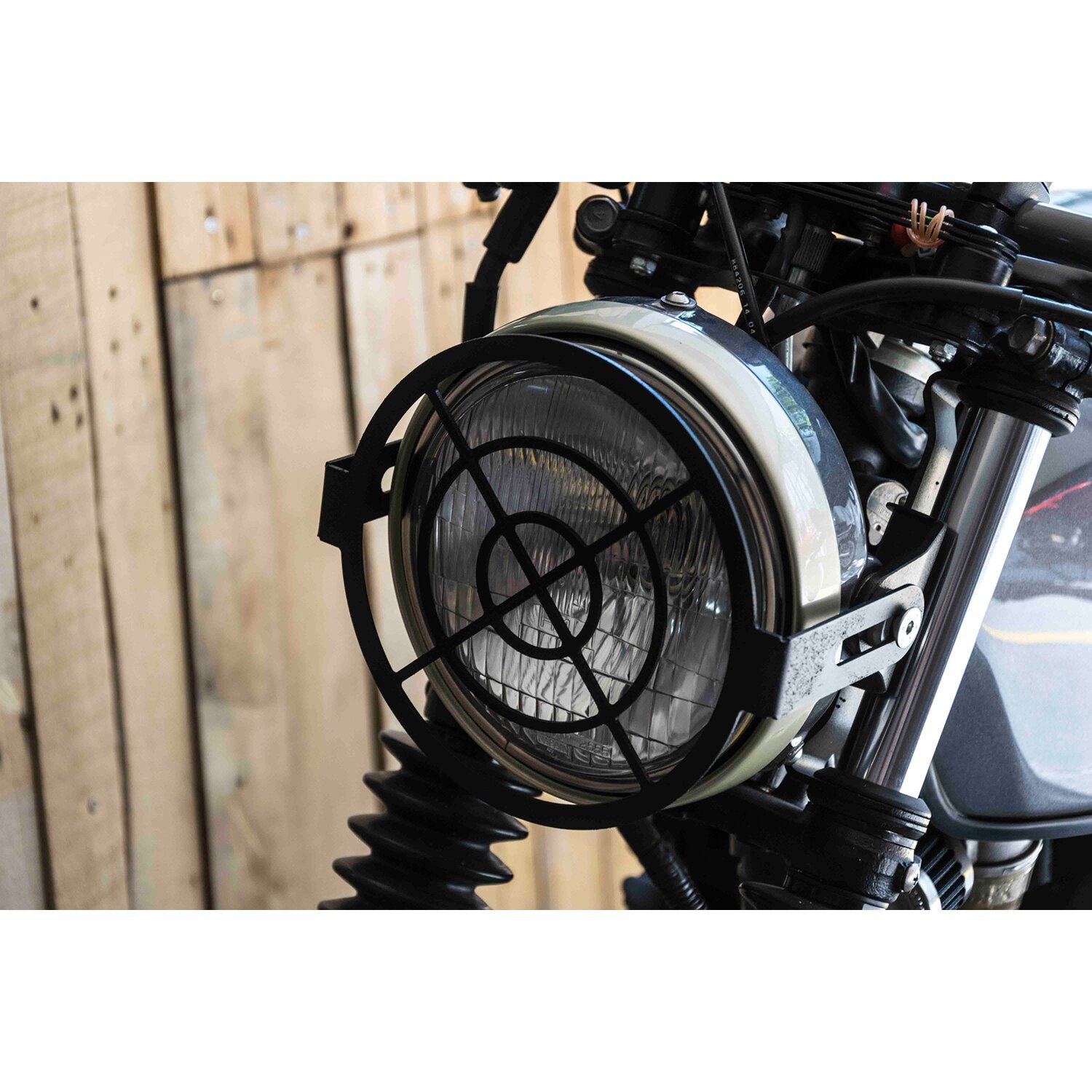 C-Racer universal headlight grill No3 Sight, Black, Matte