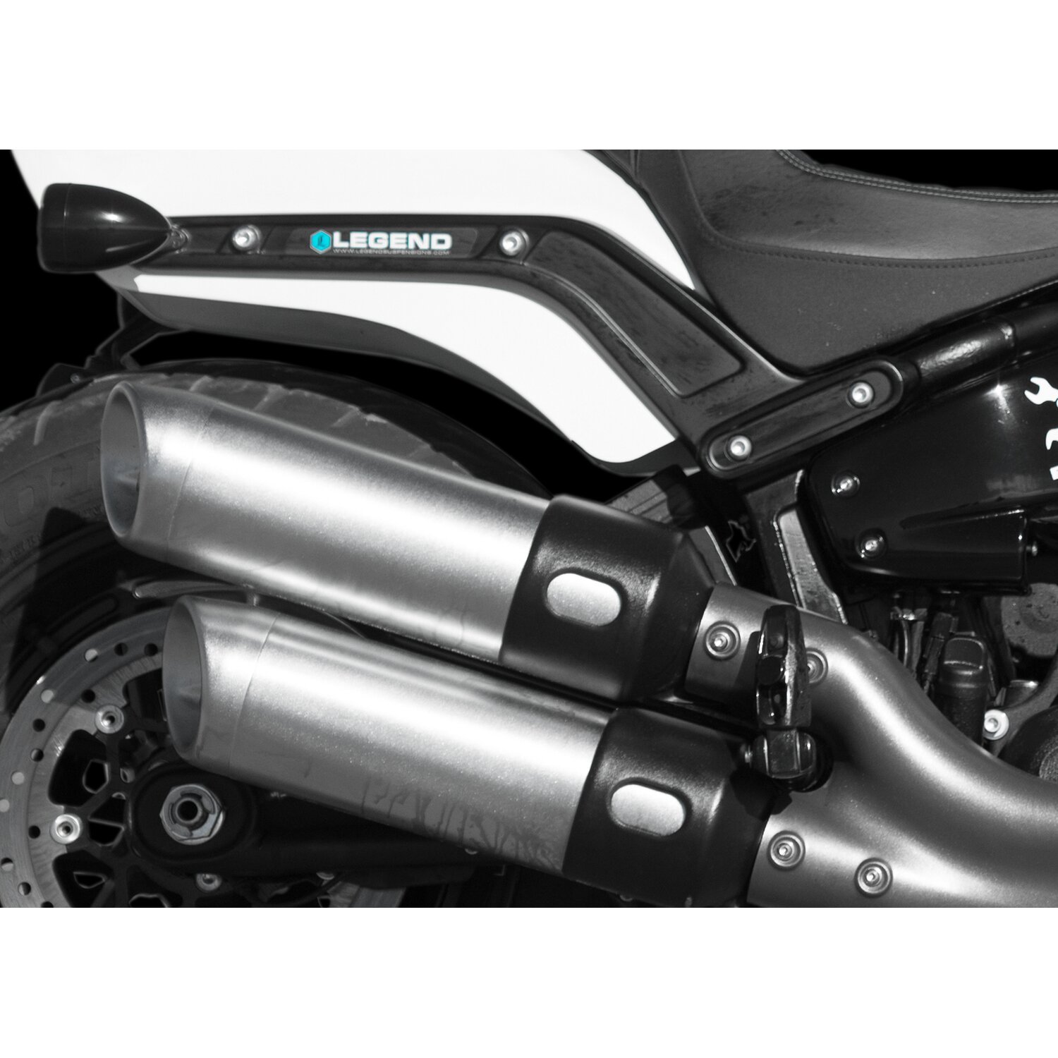 Legend, Air-A air suspension kit, Black