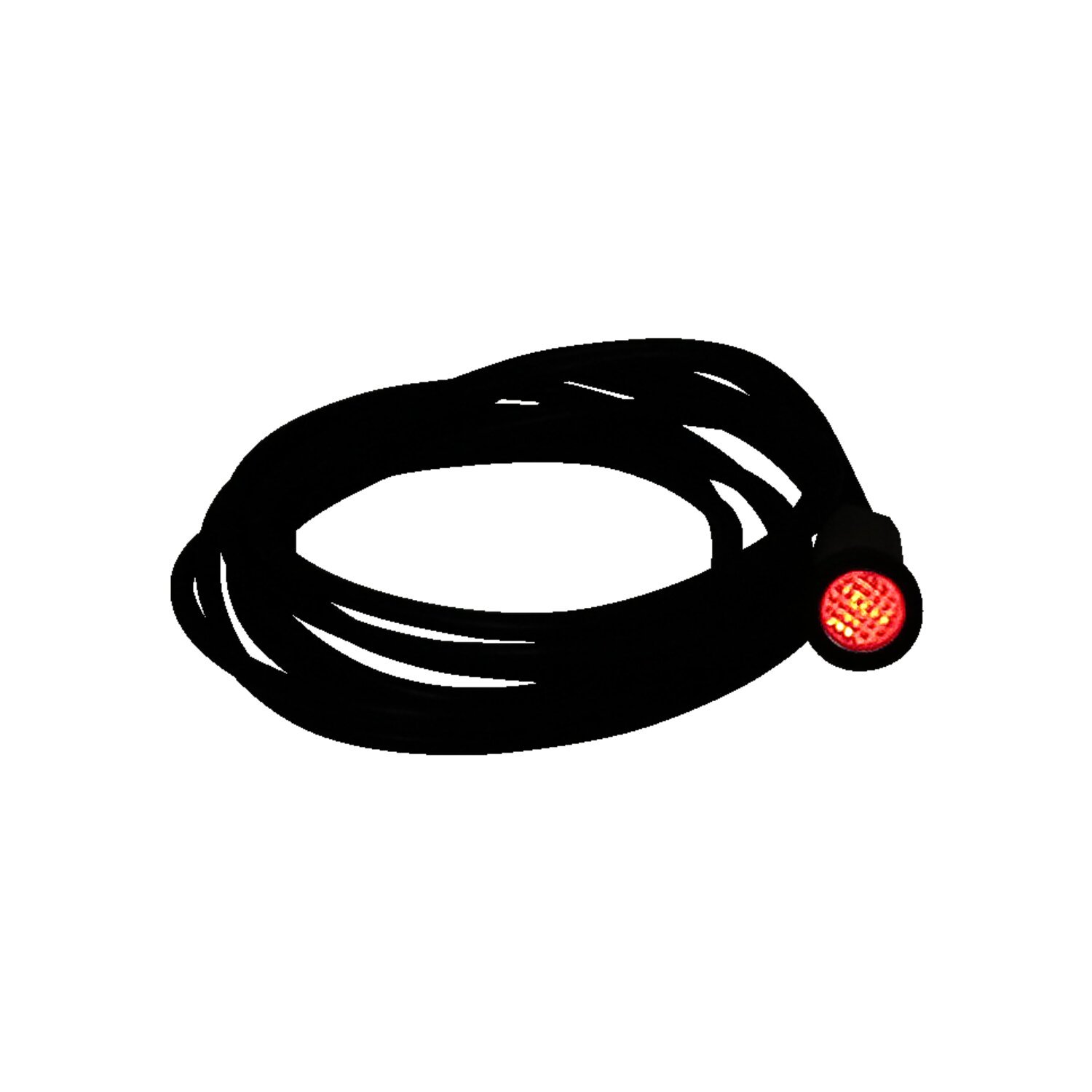 3/8 indicator light. Red, no symbol