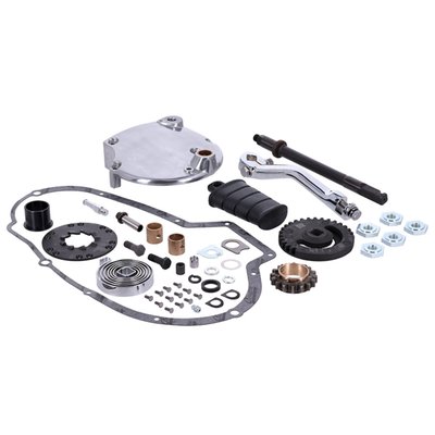 Polished. For kick & electric start models.