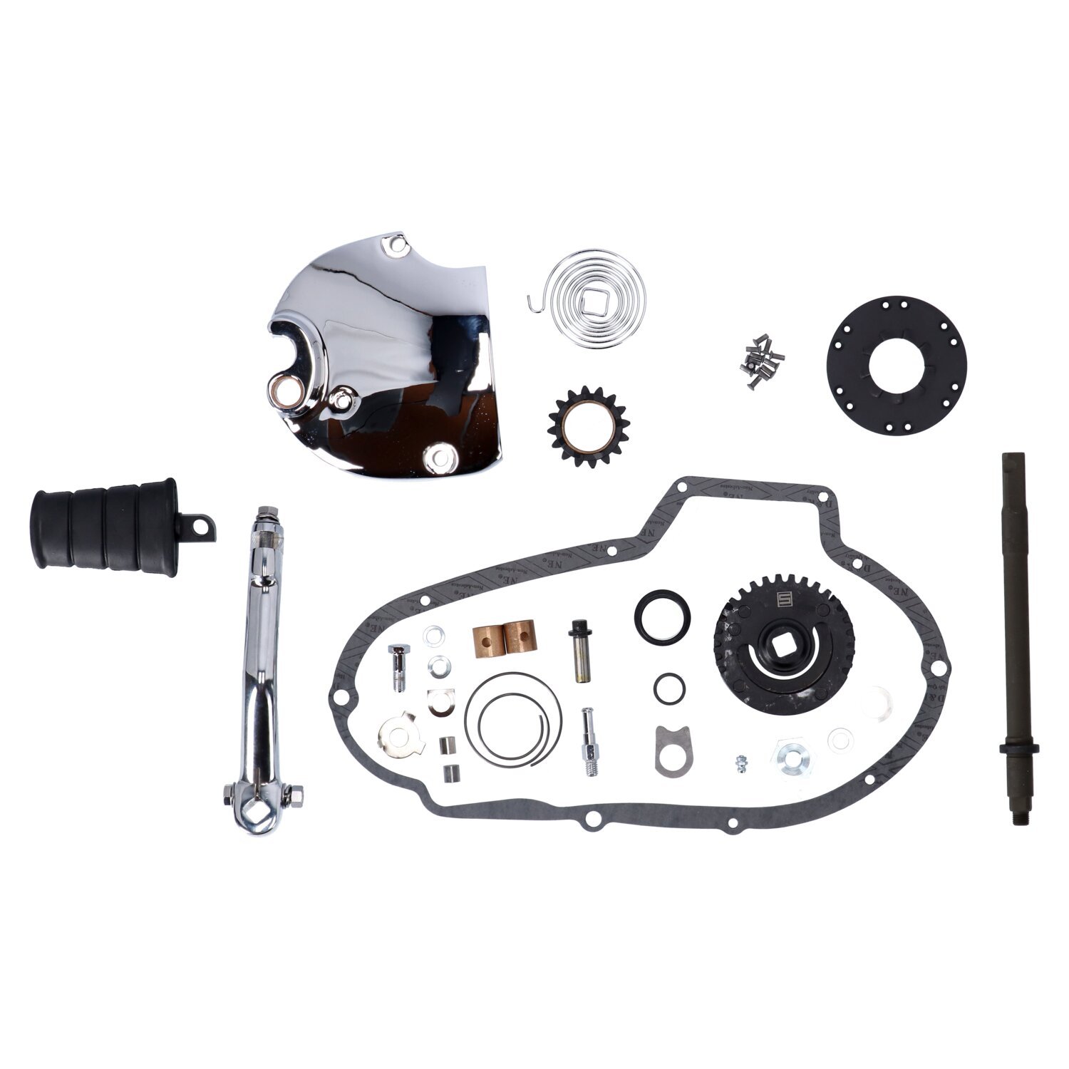 Sportster kick start kit, Chrome