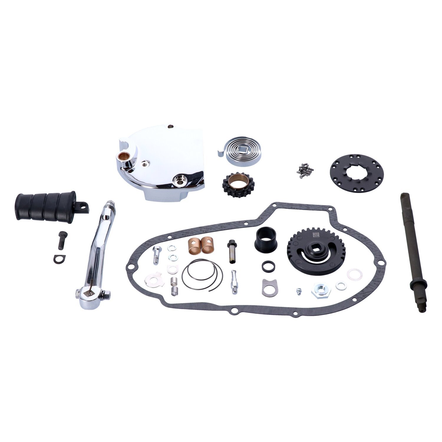 Sportster kick start kit, Chrome