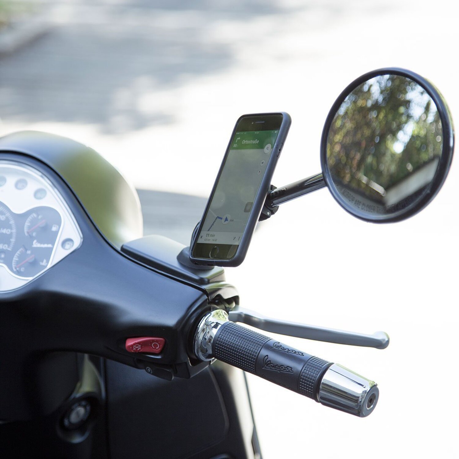 SP Connect™, mirror mount, Black