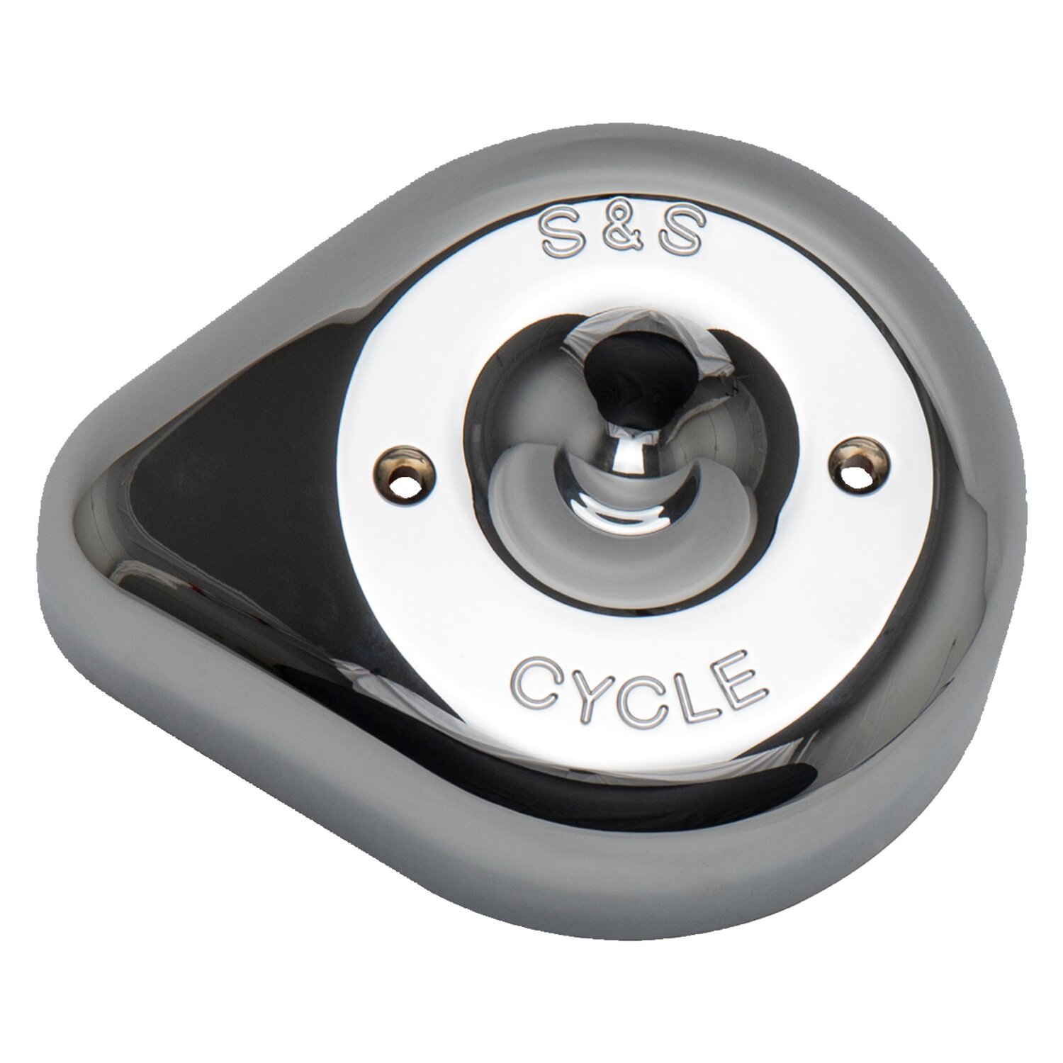 S&S, Stealth Teardrop cover, Chrome