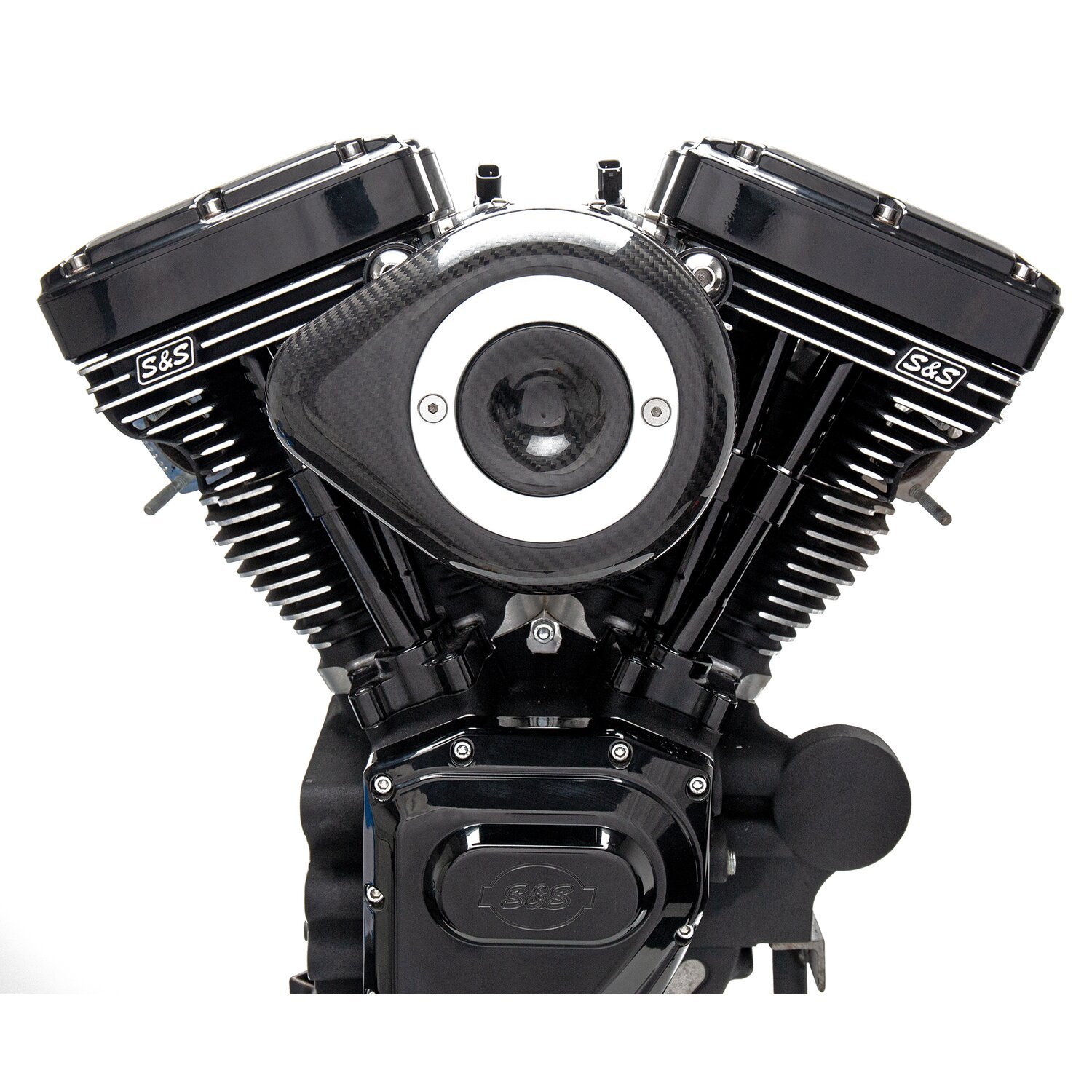 S&S, Stealth air cleaner cover, carbon