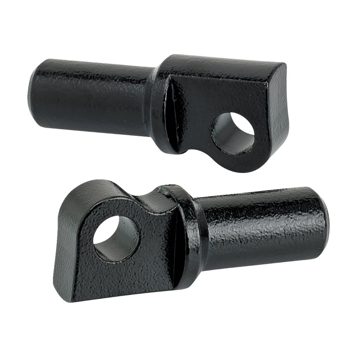 Biltwell, foot peg clevis, classic Black, Black, Gloss