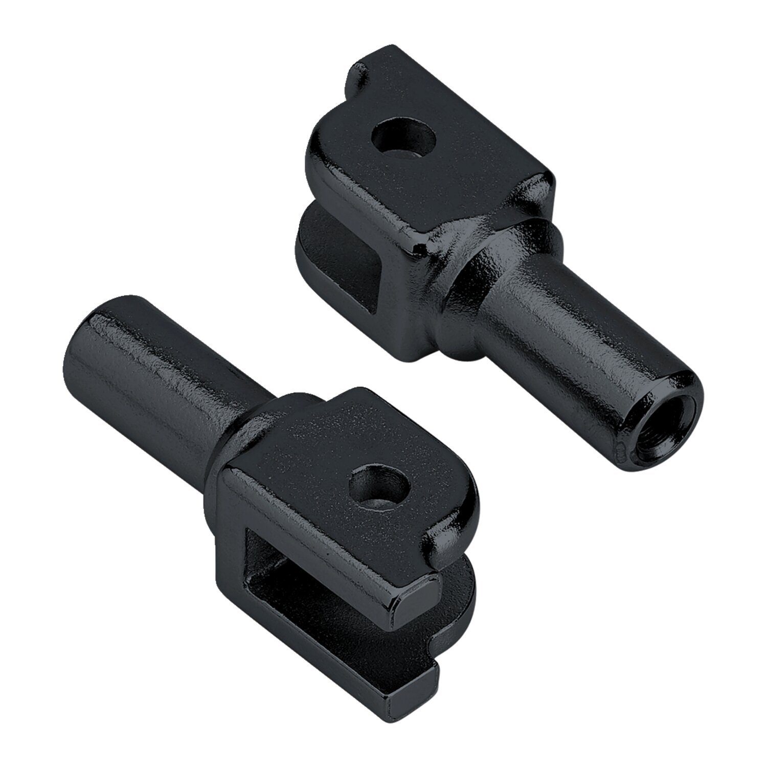 Biltwell, foot peg clevis rider, Black, Raw