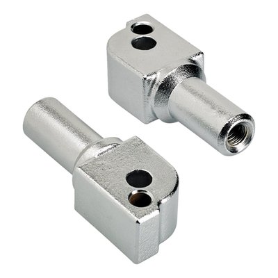 Chrome. Adapters to fit all Biltwell foot pegs. This allows you to, with the right adapter, to mount any Biltwell foot peg to a specific H-D applications. Adapters are made of 4130 investment cast chromoly and allow rotating the foot peg to any desired angle.
Note: Not designed to fit other foot peg brands than Biltwell.