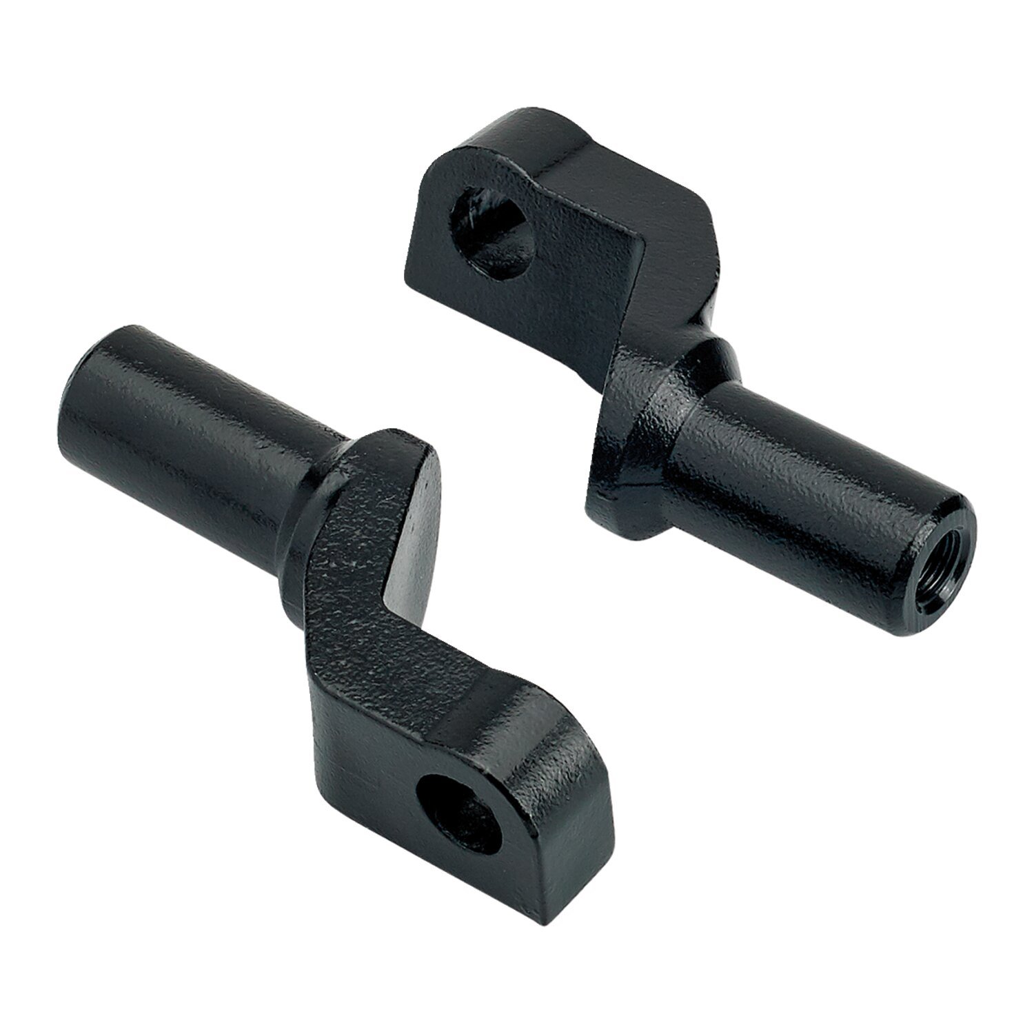 Biltwell footpeg clevis rider, Black, Matte