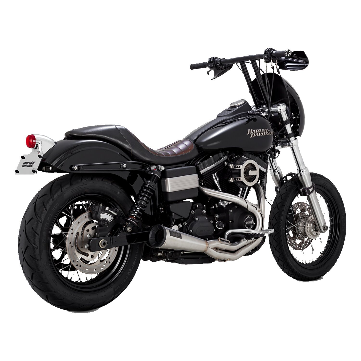Vance & Hines, Stainless 2-1 upsweep exhaust