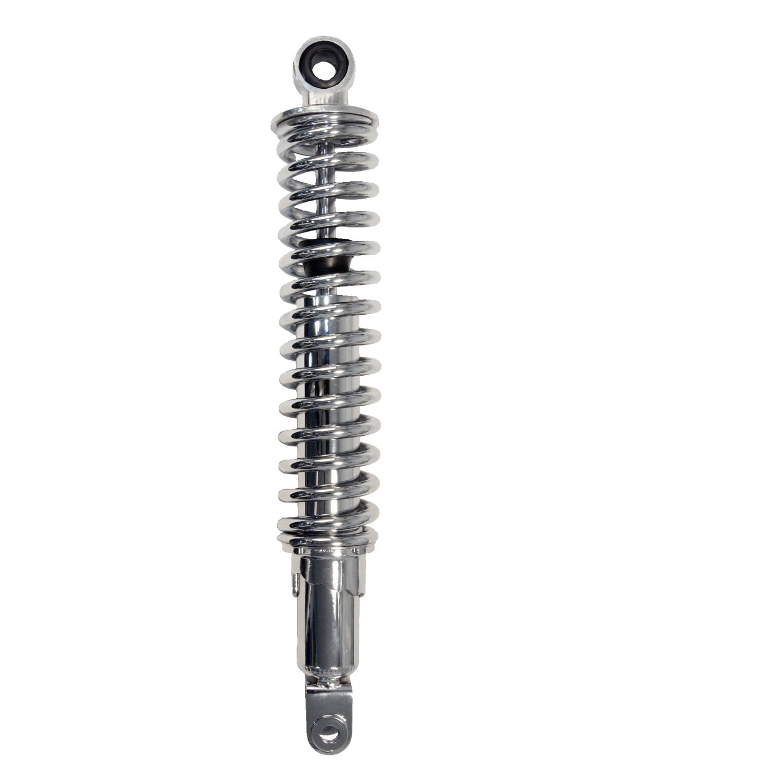 Emgo, OEM style shock absorbers for Honda. No shroud, Chrome