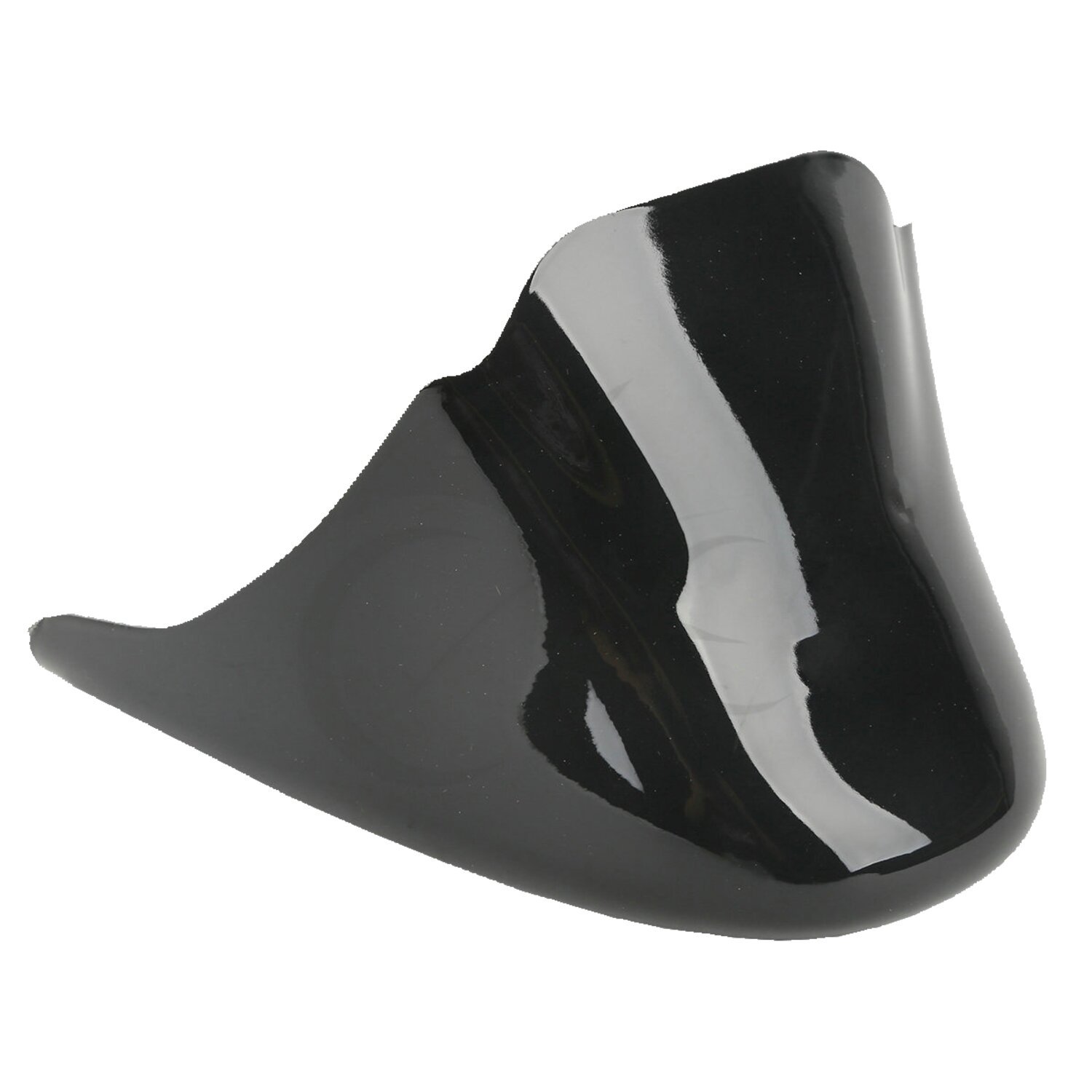 Sportster chin spoiler. Black painted finish, Gloss