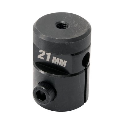 Optional pin collet for 580880 dowel pin puller tool. Hardened steel. Laser etched for clear identification.