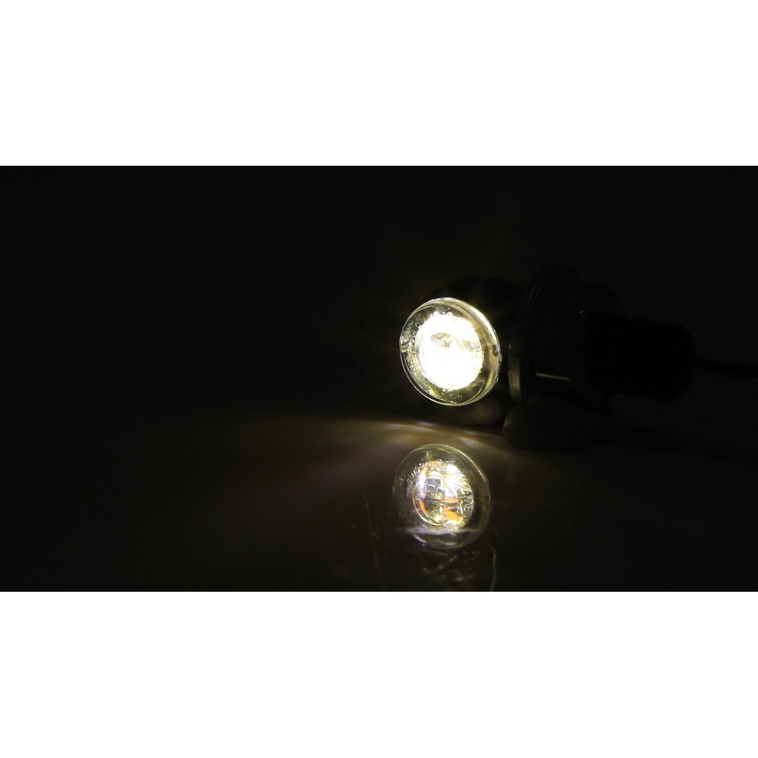 Proton 2 LED 2-1 turn signals & position lights ECE appr, storm grey black tracker