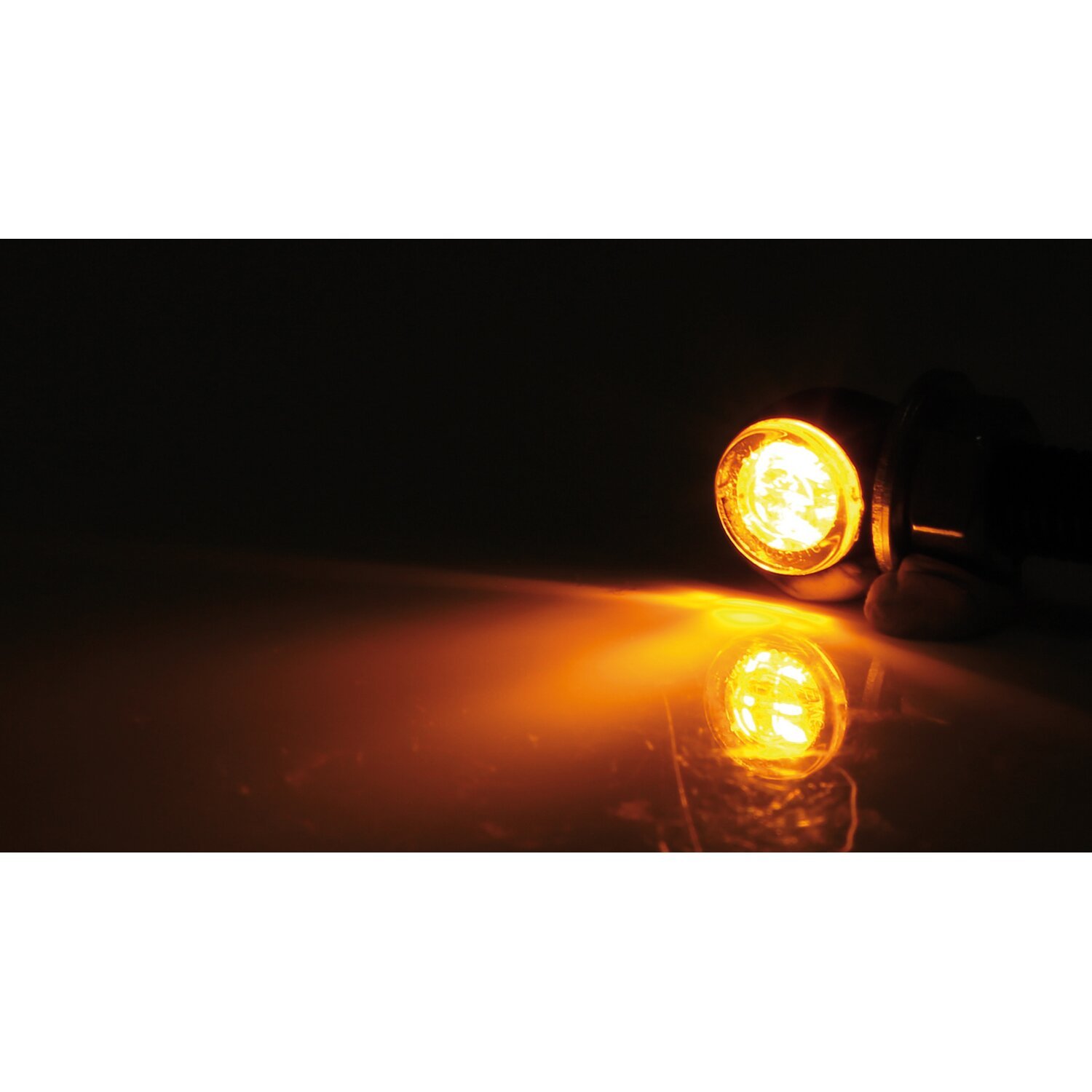 Proton 2 LED 2-1 turn signals & position lights ECE appr, storm grey black tracker