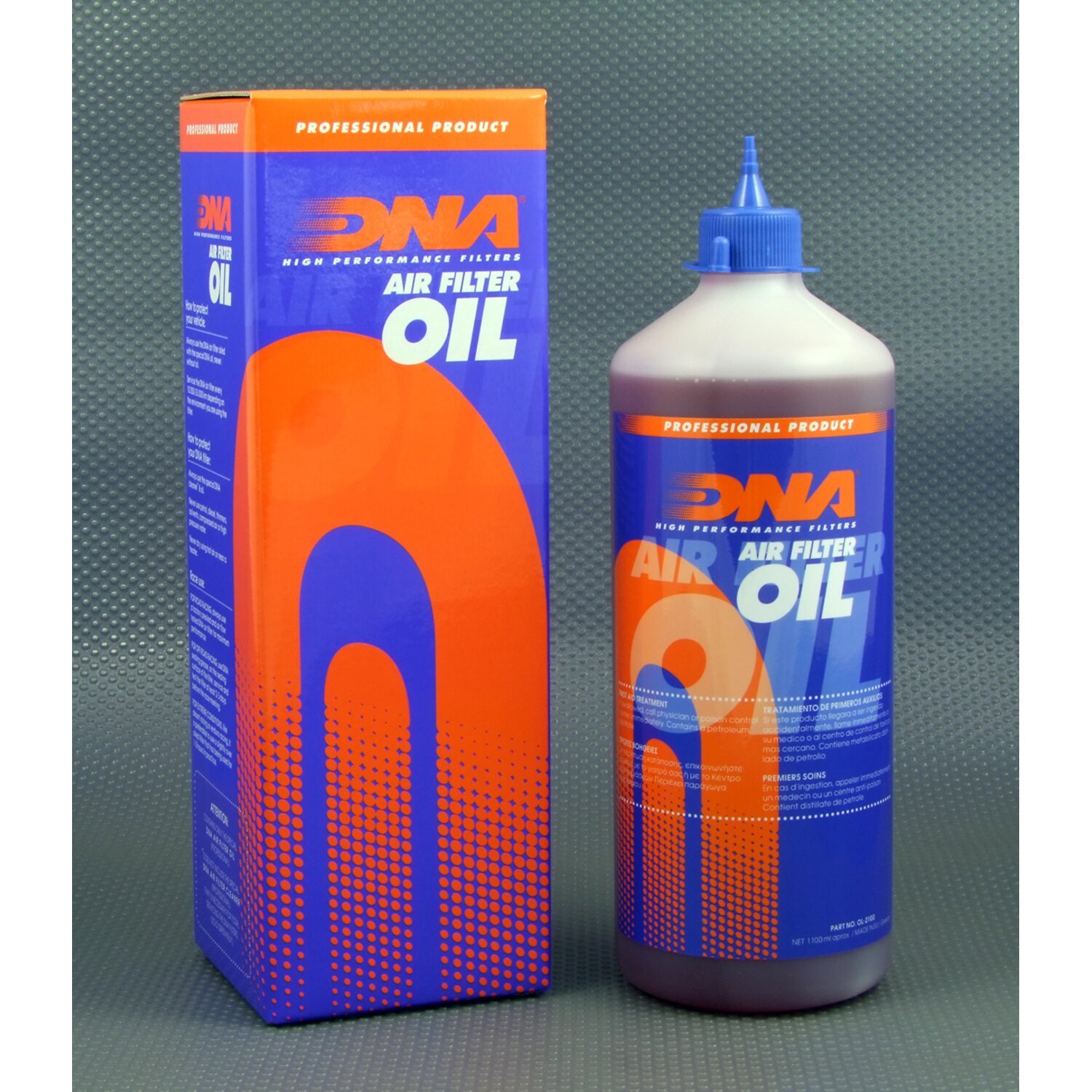 DNA Air filter oil professional "Generation 2", Blue