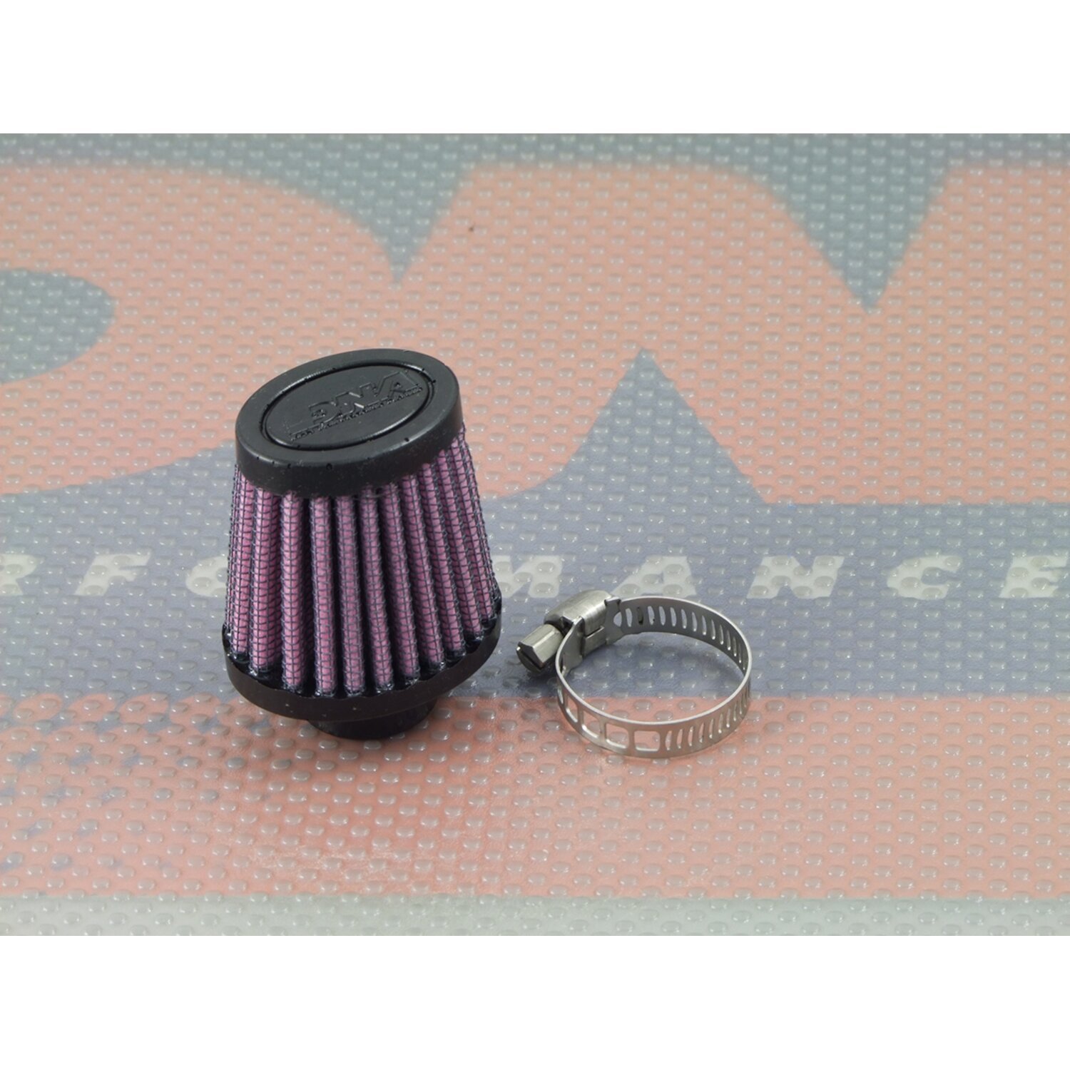 DNA crank case vent filter rubber top female oval