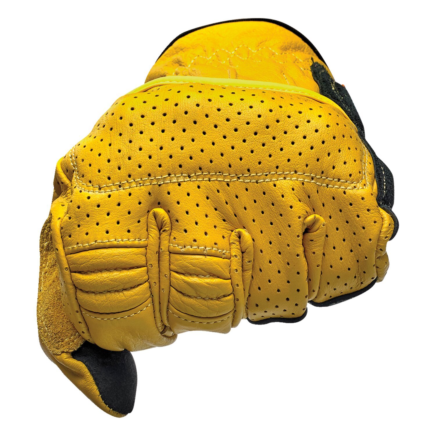 Biltwell Borrego gloves, gold, Black, XS