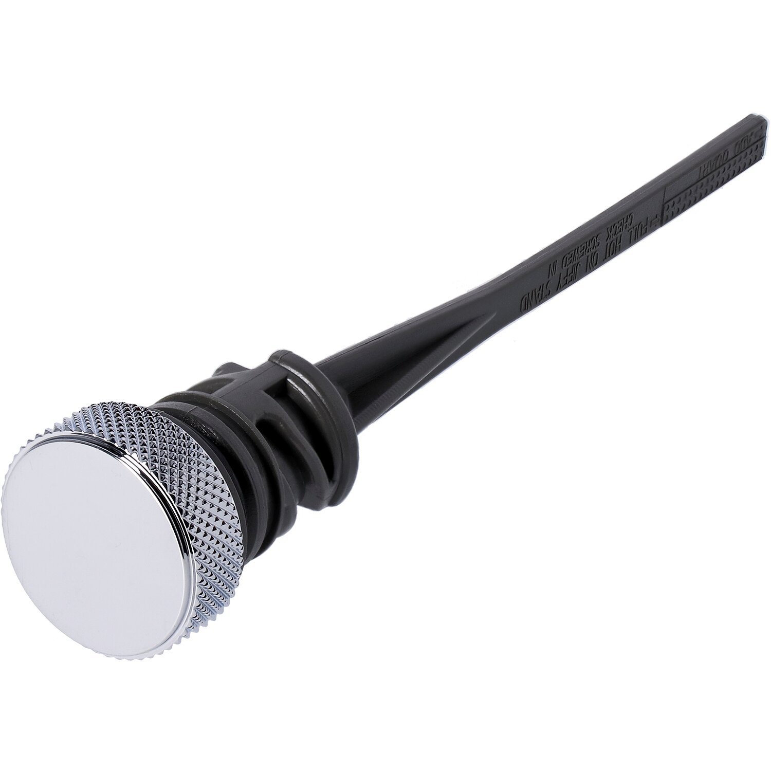 Oil tank fill plug / dipstick assembly motor oil, Chrome