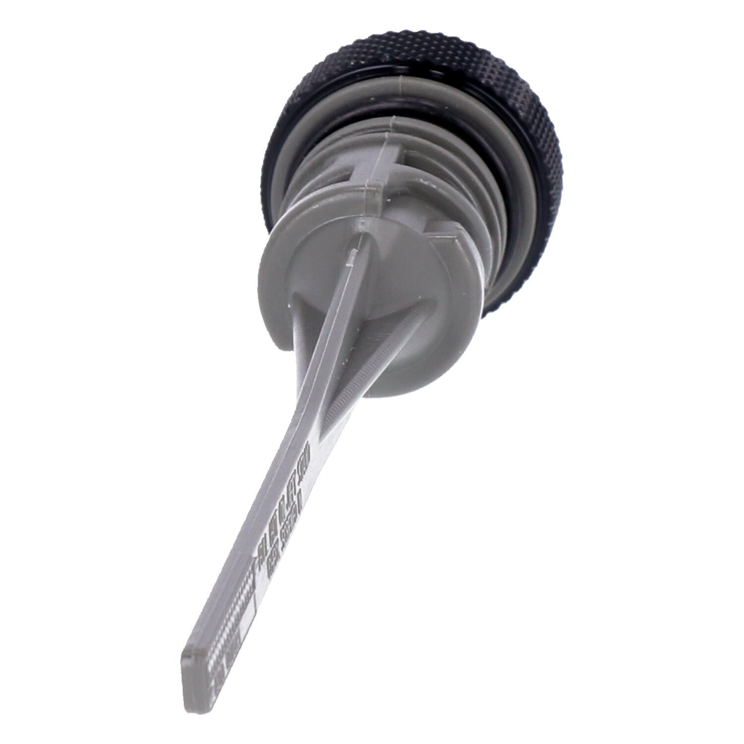 Oil tank fill plug / dipstick assembly motor oil, Black