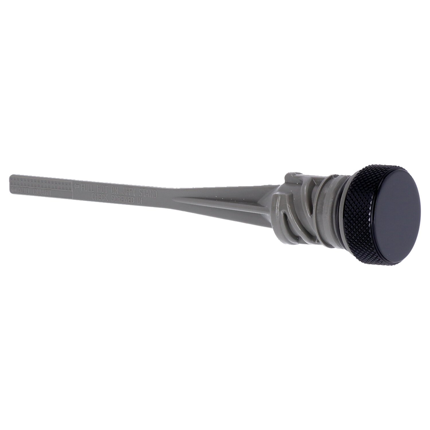 Oil tank fill plug / dipstick assembly motor oil, Black