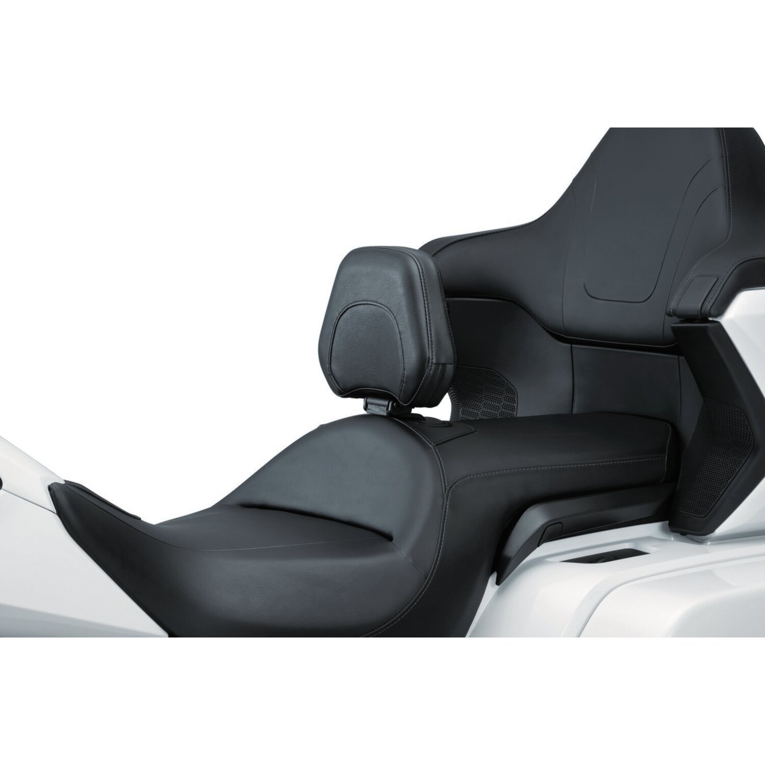 Kuryakyn, Omni driver backrest, Black, Plain