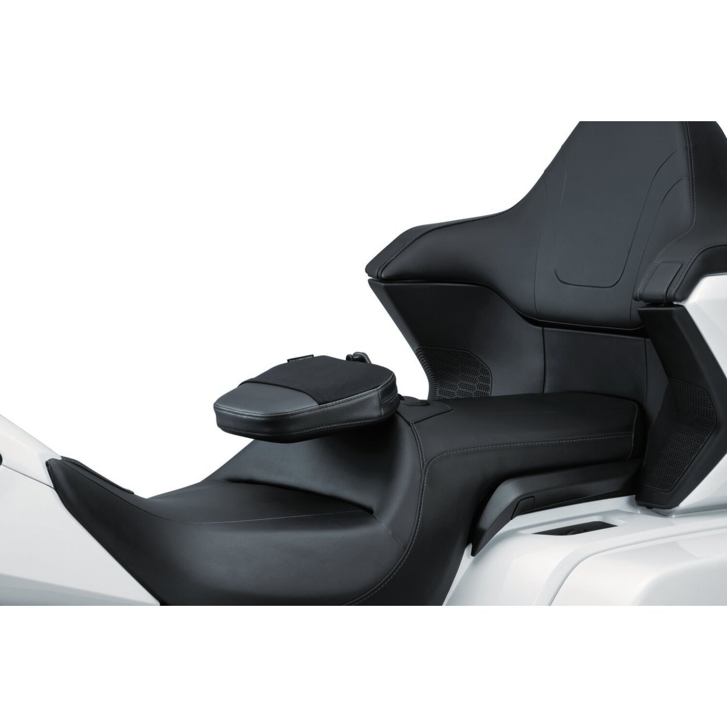 Kuryakyn, Omni driver backrest, Black, Plain