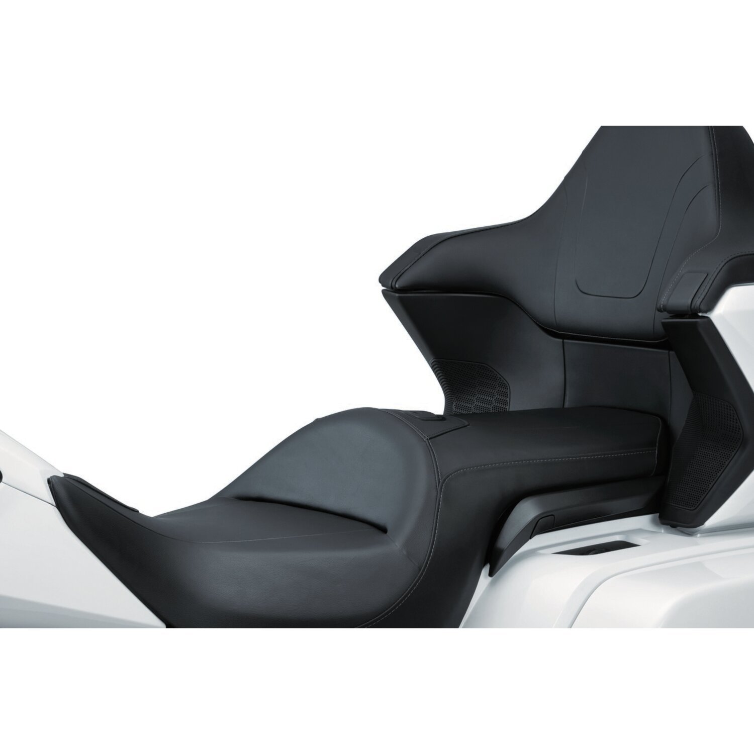 Kuryakyn, Omni driver backrest, Black, Plain
