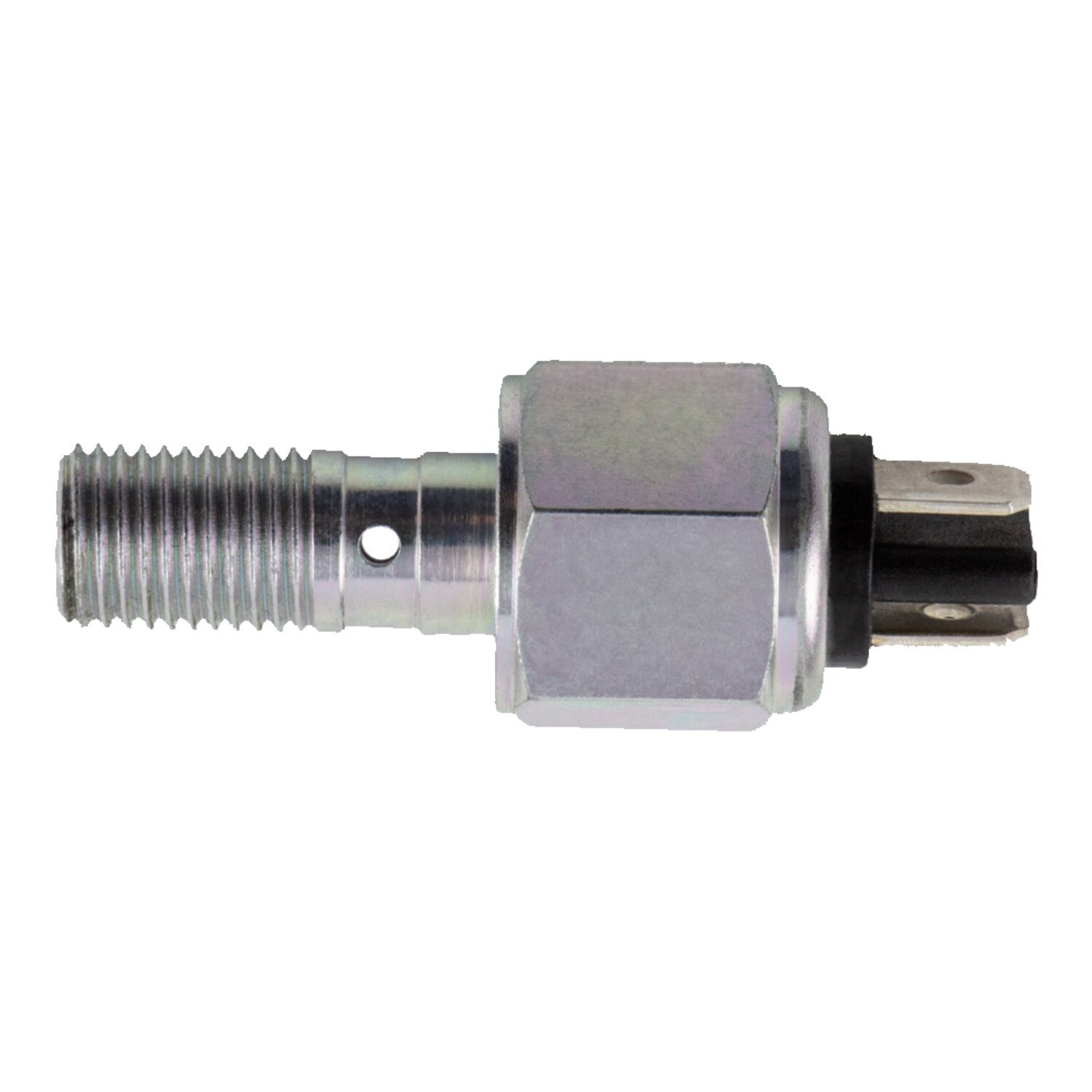 Standard Co., banjo bolt with brake light switch, Polished