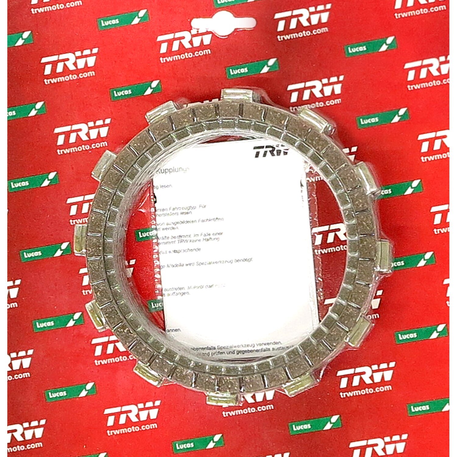TRW clutch plate kit, frictions discs