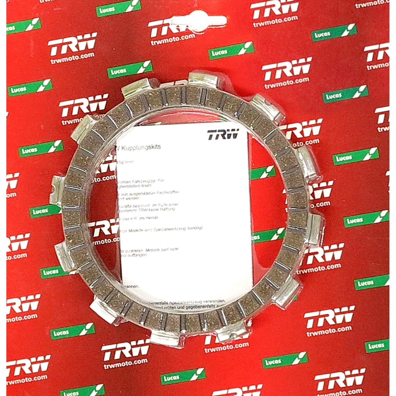 TRW clutch plate kit, frictions discs