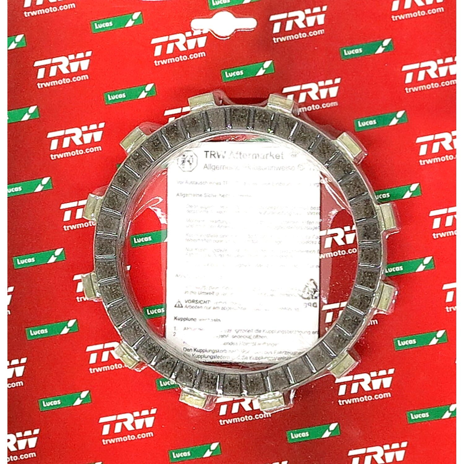 TRW clutch plate kit, frictions discs