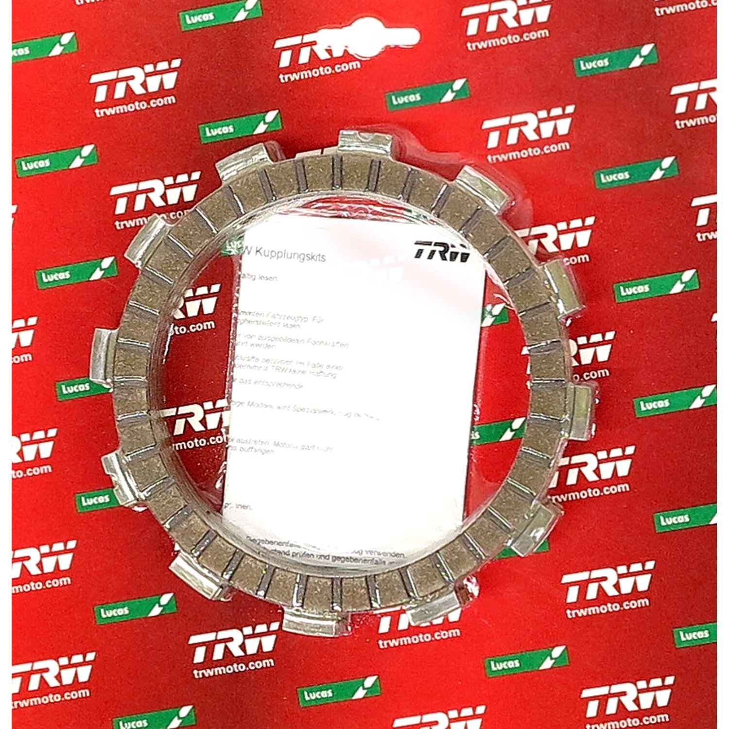 TRW clutch plate kit, frictions discs
